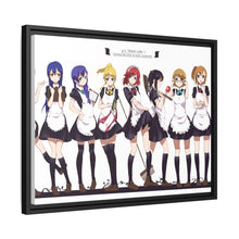 Load image into Gallery viewer, U's - maid cafe Canvas Framed Art Print