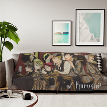 Load image into Gallery viewer, Black Butler Sherpa Blanket