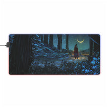 Load image into Gallery viewer, Anime Forest RGB LED Mouse Pad (Desk Mat)
