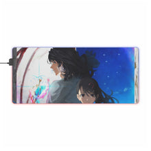 Load image into Gallery viewer, Suzume no Tojimari RGB LED Mouse Pad (Desk Mat)