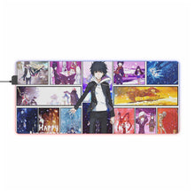 Load image into Gallery viewer, A Certain Magical Index RGB LED Mouse Pad (Desk Mat)