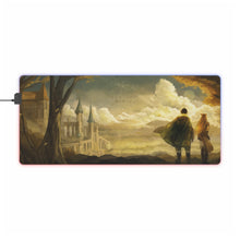 Load image into Gallery viewer, Naofumi & Raphtalia RGB LED Mouse Pad (Desk Mat)