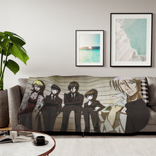 Load image into Gallery viewer, Psycho-Pass Inspecters With the villain Sherpa Blanket