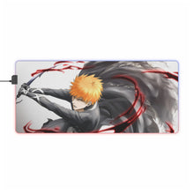 Load image into Gallery viewer, Bleach Ichigo Kurosaki RGB LED Mouse Pad (Desk Mat)