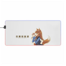 Load image into Gallery viewer, Spice And Wolf RGB LED Mouse Pad (Desk Mat)