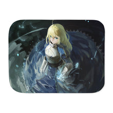 Load image into Gallery viewer, Fate/Zero Saber Sherpa Blanket