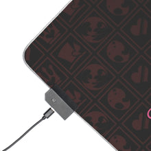 Load image into Gallery viewer, Glass Heart Princess RGB LED Mouse Pad (Desk Mat)