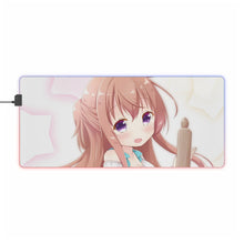 Load image into Gallery viewer, Is The Order A Rabbit? RGB LED Mouse Pad (Desk Mat)