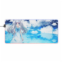 Load image into Gallery viewer, Anohana RGB LED Mouse Pad (Desk Mat)