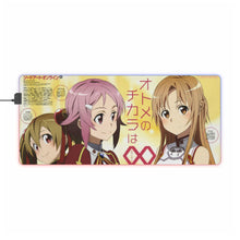 Load image into Gallery viewer, Sword Art Online RGB LED Mouse Pad (Desk Mat)