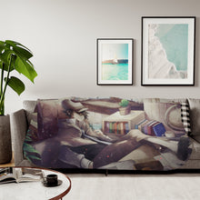 Load image into Gallery viewer, Anime Bungou Stray Dogs Sherpa Blanket