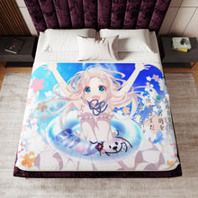 Load image into Gallery viewer, Anohana Sherpa Blanket