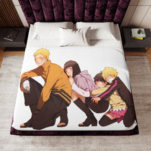 Load image into Gallery viewer, Boruto Sherpa Blanket