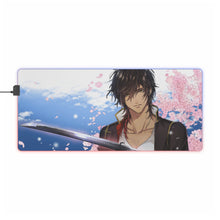 Load image into Gallery viewer, Anime Touken Ranbu RGB LED Mouse Pad (Desk Mat)
