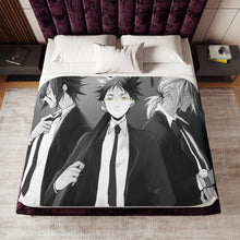 Load image into Gallery viewer, Anime Food Wars: Shokugeki no Soma Sherpa Blanket