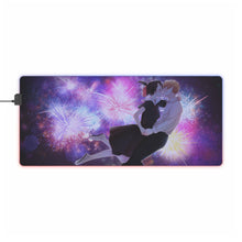 Load image into Gallery viewer, Kaguya and Miyuki RGB LED Mouse Pad (Desk Mat)