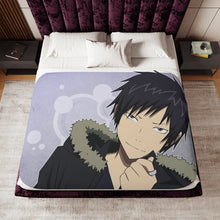 Load image into Gallery viewer, Durarara!! Izaya Orihara Sherpa Blanket