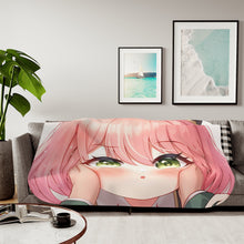 Load image into Gallery viewer, Anya Forger Sherpa Blanket