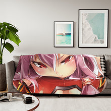 Load image into Gallery viewer, Guilty Crown Inori Yuzuriha Sherpa Blanket