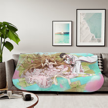 Load image into Gallery viewer, Kirito and Asuna Sherpa Blanket