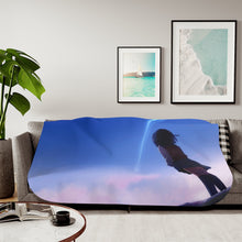 Load image into Gallery viewer, Your Name. Sherpa Blanket