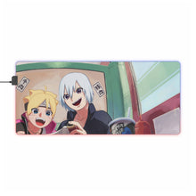 Load image into Gallery viewer, Boruto Uzumaki RGB LED Mouse Pad (Desk Mat)