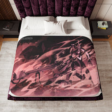 Load image into Gallery viewer, Neon Genesis Evangelion Sherpa Blanket
