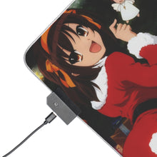 Load image into Gallery viewer, The Melancholy Of Haruhi Suzumiya RGB LED Mouse Pad (Desk Mat)