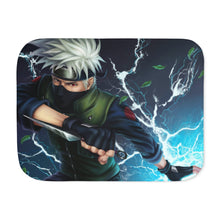 Load image into Gallery viewer, Kakashi Hatake Sherpa Blanket