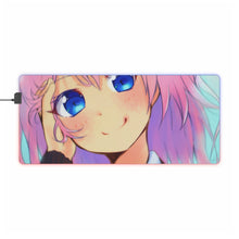 Load image into Gallery viewer, Shikimori's Not Just A Cutie RGB LED Mouse Pad (Desk Mat)