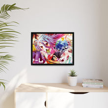 Load image into Gallery viewer, Sora and Shiro (No Game No Life) Canvas Framed Art Print