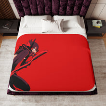 Load image into Gallery viewer, Anime Kill La Kill Sherpa Blanket