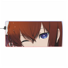 Load image into Gallery viewer, Kurisu RGB LED Mouse Pad (Desk Mat)