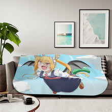 Load image into Gallery viewer, Miss Kobayashi's Dragon Maid Kobayashi San Chi No Maid Dragon, Tohru Sherpa Blanket