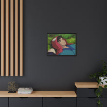 Load image into Gallery viewer, Anime Princess Mononoker Canvas Framed Art Print