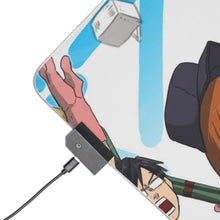 Load image into Gallery viewer, My Hero Academia Izuku Midoriya, Katsuki Bakugou, Tenya Iida RGB LED Mouse Pad (Desk Mat)