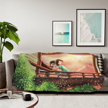 Load image into Gallery viewer, Morning Sonata Sherpa Blanket