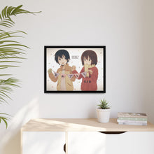 Load image into Gallery viewer, Anime ERASED Canvas Framed Art Print