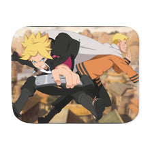 Load image into Gallery viewer, Boruto Sherpa Blanket