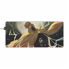 Load image into Gallery viewer, Zenitsu Agatsuma RGB LED Mouse Pad (Desk Mat)