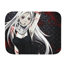 Load image into Gallery viewer, Shiro - Deadman Wonderland Sherpa Blanket