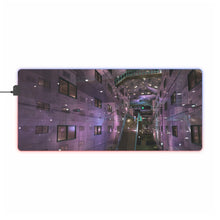 Load image into Gallery viewer, Anime Building RGB LED Mouse Pad (Desk Mat)