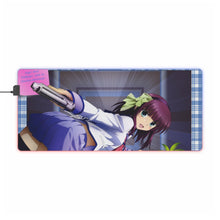 Load image into Gallery viewer, Angel Beats! Yuri Nakamura RGB LED Mouse Pad (Desk Mat)