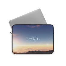 Load image into Gallery viewer, Your Name. Laptop Sleeve
