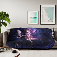 Load image into Gallery viewer, The Vampiress Mistress Sherpa Blanket