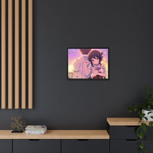 Load image into Gallery viewer, Your Name. Canvas Framed Art Print