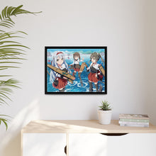 Load image into Gallery viewer, Anime Kantai Collection Canvas Framed Art Print