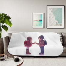 Load image into Gallery viewer, Anime ERASED Sherpa Blanket