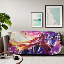 Load image into Gallery viewer, Anime Guilty Crown Sherpa Blanket