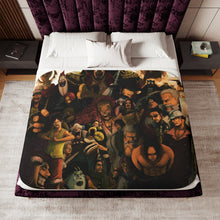 Load image into Gallery viewer, Anime One Piece Sherpa Blanket